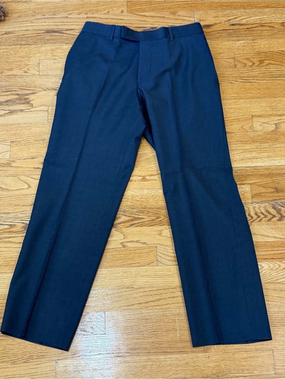 Hugo Boss James Brown1 Charcoal Gray Dress Pants US 30R Tailored Fit